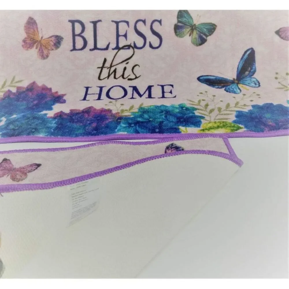 Sunflower Garden Designs of Faith Berber Rug and Runner Set - Bless This Home